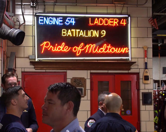 Cardinal Dolan Visits Annual 9/11 Remembrance Event at ‘Pride of Midtown’ Firehouse